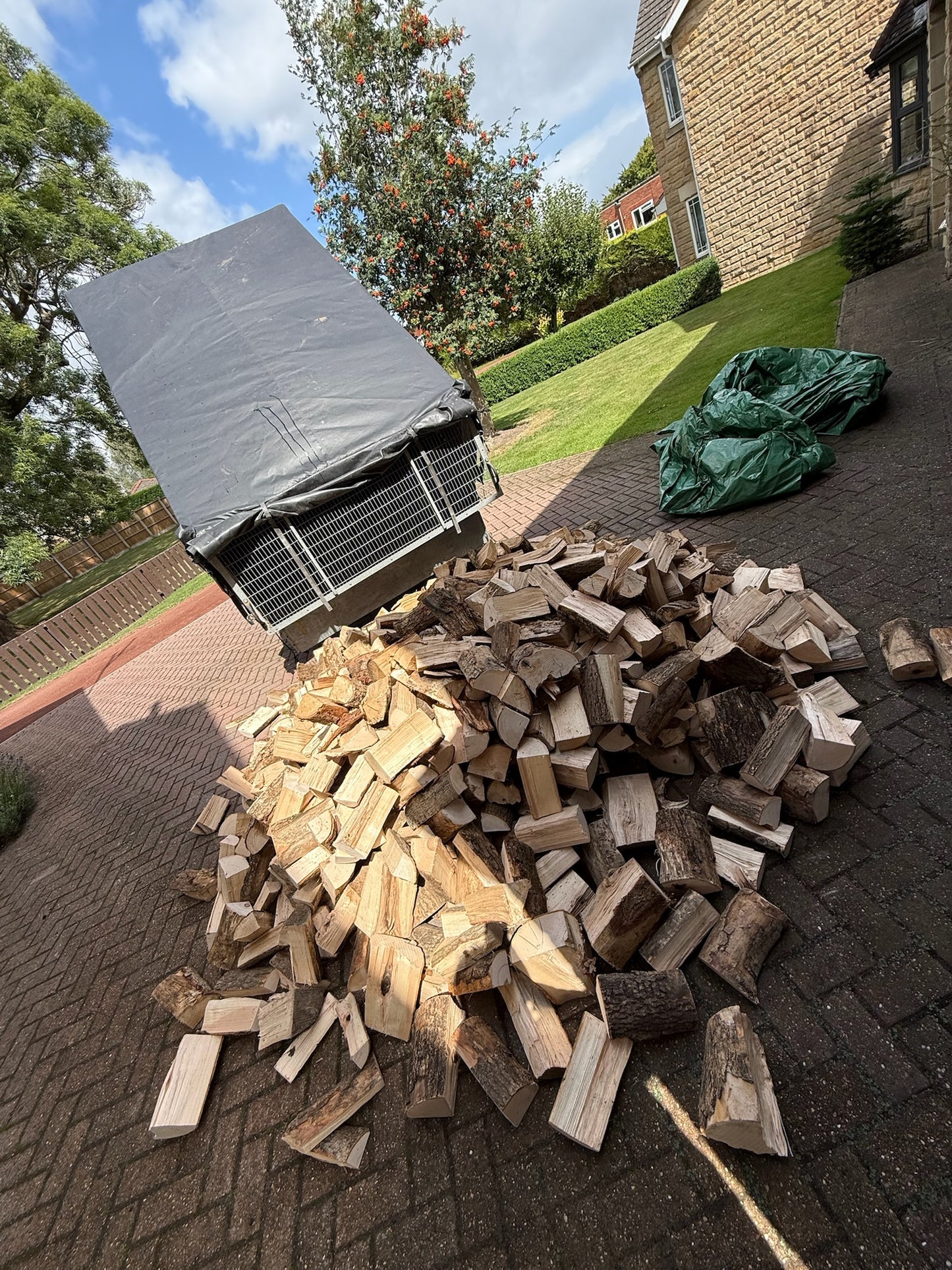 Tipper Load Of Kiln Dried Hardwood
