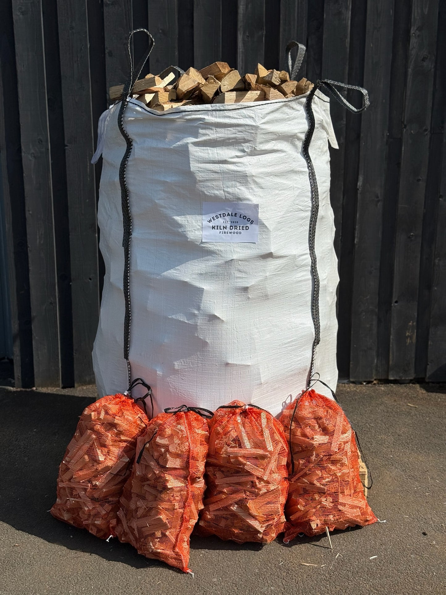 Jumbo Bag Of Kiln Dried Firewood – 2m³