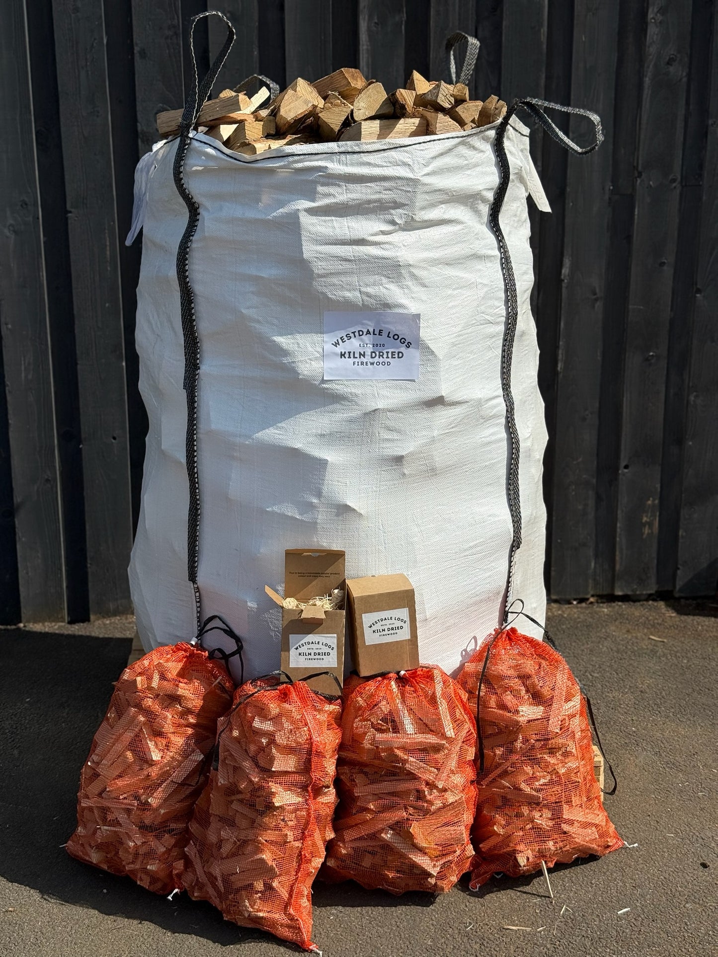 Jumbo Bag Of Kiln Dried Firewood – 2m³