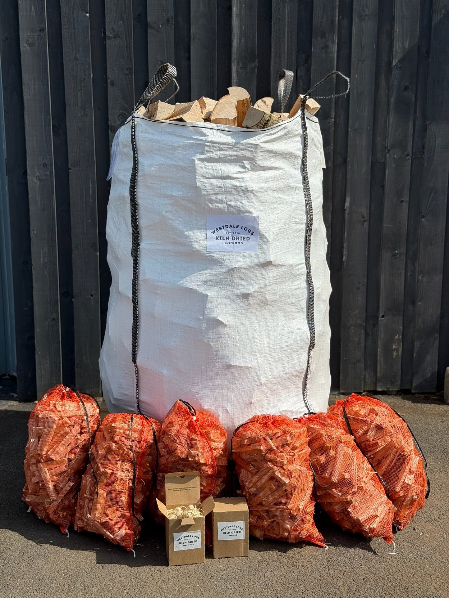 Jumbo Bag Of Kiln Dried Firewood – 2m³