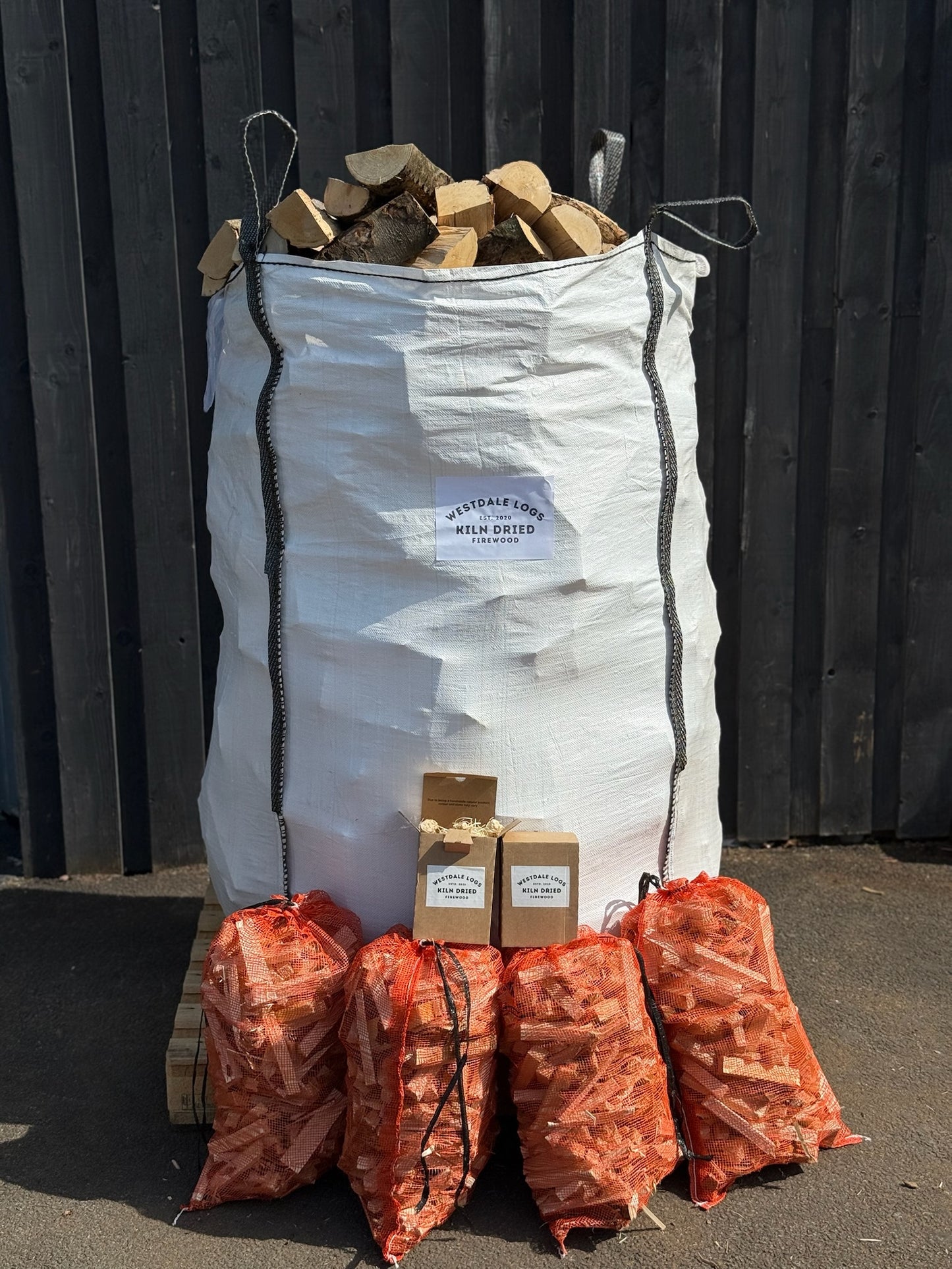 Jumbo Bag Of Kiln Dried Firewood – 2m³
