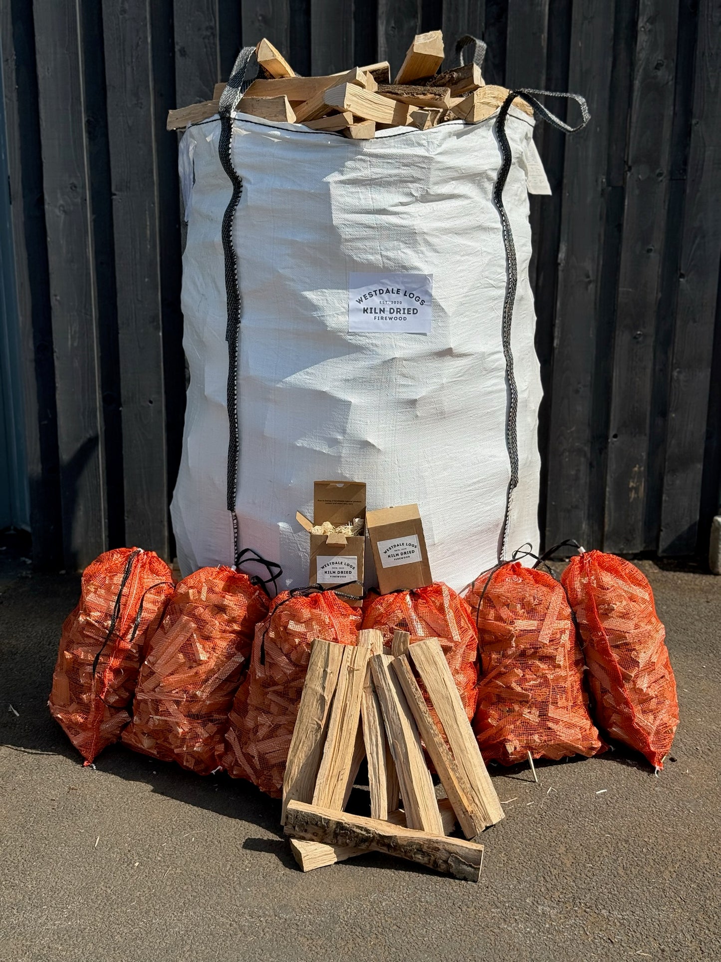 Jumbo Bag Of Kiln Dried Firewood – 2m³